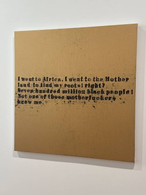 WASHINGTON DC - 5 Temmuz 2025 'te Washington' daki Rubell Müzesi 'nde sergi.