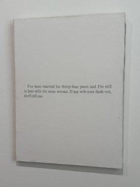 WASHINGTON DC - 5 Temmuz 2025 'te Washington' daki Rubell Müzesi 'nde sergi.