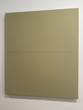 WASHINGTON DC - 5 Temmuz 2025 'te Washington' daki Rubell Müzesi 'nde sergi.