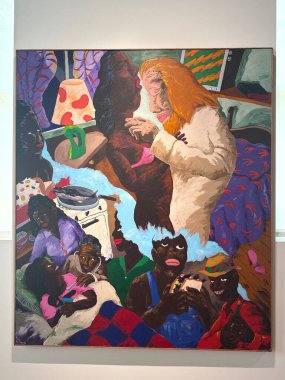 WASHINGTON DC - 5 Temmuz 2025 'te Washington' daki Rubell Müzesi 'nde sergi.