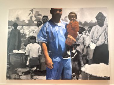 WASHINGTON DC - 5 Temmuz 2025 'te Washington' daki Rubell Müzesi 'nde sergi.