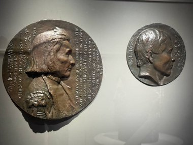 WASHINGTON DC - 5 Temmuz 2025 'te Washington' daki Smithsonian Amerikan Sanat Müzesi 'nde sergi.