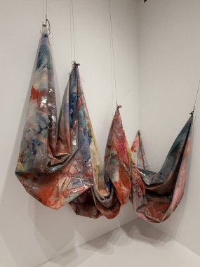 WASHINGTON DC - 5 Temmuz 2025 'te Washington' daki Smithsonian Amerikan Sanat Müzesi 'nde sergi.