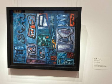 WASHINGTON DC - 5 Temmuz 2025 'te Washington' daki Smithsonian Amerikan Sanat Müzesi 'nde sergi.