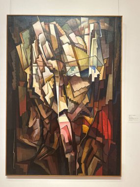 WASHINGTON DC - 5 Temmuz 2025 'te Washington' daki Smithsonian Amerikan Sanat Müzesi 'nde sergi.