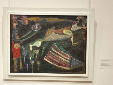 WASHINGTON DC - 5 Temmuz 2025 'te Washington' daki Smithsonian Amerikan Sanat Müzesi 'nde sergi.