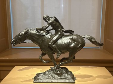 WASHINGTON DC - 5 Temmuz 2025 'te Washington' daki Smithsonian Amerikan Sanat Müzesi 'nde sergi.