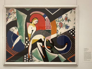 WASHINGTON DC - 5 Temmuz 2025 'te Washington' daki Smithsonian Amerikan Sanat Müzesi 'nde sergi.