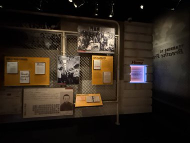 WASHINGTON DC - 6 Temmuz 2025 'te Washington DC' deki ABD Arşivleri 'nde sergi.