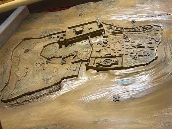 WASHINGTON DC - 5 Temmuz 2025 'te Washington DC' deki İncil Müzesi 'nde İncil Tarihi sergisi.