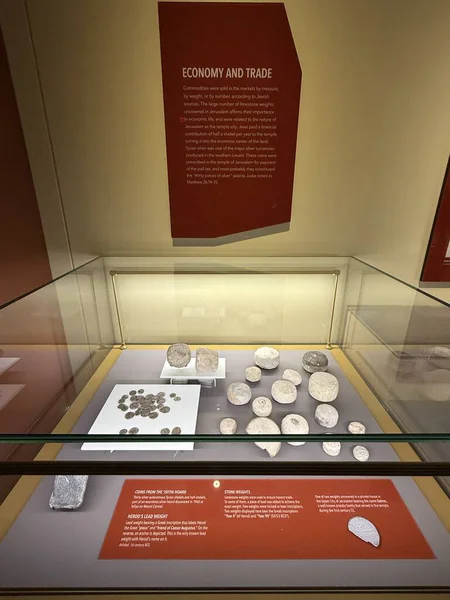 WASHINGTON DC - 5 Temmuz 2025 'te Washington DC' deki İncil Müzesi 'nde Kara Halkı sergisi.