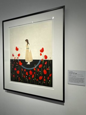 WASHINGTON DC - 6 Temmuz 2025 'te Washington DC' deki Ulusal Kadın Müzesi 'nde (NMWA) sergi.