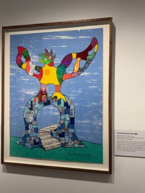 WASHINGTON DC - 6 Temmuz 2025 'te Washington DC' deki Ulusal Kadın Müzesi 'nde (NMWA) sergi.