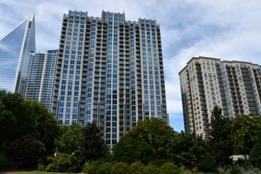 1 Temmuz 2021 'de Kuzey Carolina' da Charlotte 'un Skyline' ı görüldü..