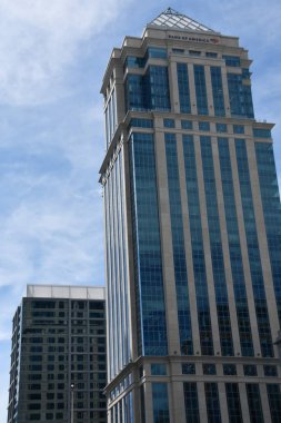 1 Temmuz 2021 'de Kuzey Carolina' da Charlotte 'un Skyline' ı görüldü..