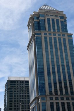 1 Temmuz 2021 'de Kuzey Carolina' da Charlotte 'un Skyline' ı görüldü..