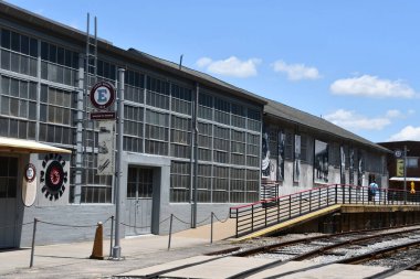 SPENCER NC - 3 Temmuz 2021 'de Kuzey Carolina Taşımacılık Müzesi' nde görüldü..