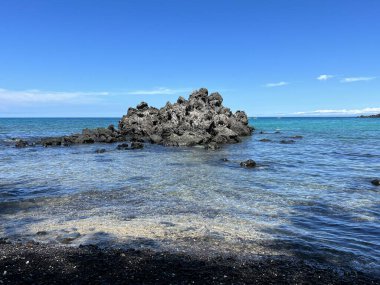 Waialea Beach in Waimea on Big Island in Hawaii