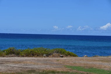 Hawaii 'deki Oahu adasındaki Waianae' deki Keaau Beach Parkı.