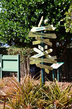 WAHIAWA HI - 21 Ağustos 2022 'de Hawaii' nin Oahu adasında, Wahiawa 'daki Dole Plantation.