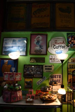 WAHIAWA HI - 21 AUG: 21 Ağustos 2022 'de Hawaii' deki Oahu adasındaki Green World Coffee Farm 'da görüldüğü gibi.