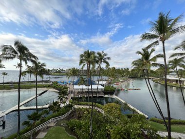 WAIKOLOA, HI - 26 AUG Hawaii 'deki Hilton Waikoloa Village Resort, 26 Ağustos 2022.