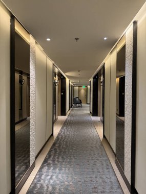 INDORE, INDIA - 12 Ekim 2024 'te Hindistan' ın Madhya Pradesh kentindeki Indore Marriott Oteli.