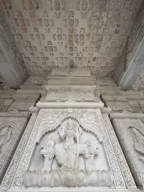 INDORE, INDIA - 9 Ekimde görüldüğü üzere Indore, Madhya Pradesh, Hindistan 'da Shree Annapurna Mandir.