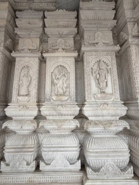 INDORE, INDIA - 9 Ekimde görüldüğü üzere Indore, Madhya Pradesh, Hindistan 'da Shree Annapurna Mandir.