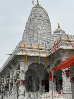 INDORE, INDIA - 9 Ekimde görüldüğü üzere Indore, Madhya Pradesh, Hindistan 'da Shree Annapurna Mandir.
