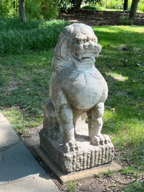 ST LOUIS MO - 9 Temmuz 2023 'te Missouri Botanik Bahçesindeki Dostluk Çin Bahçesi.