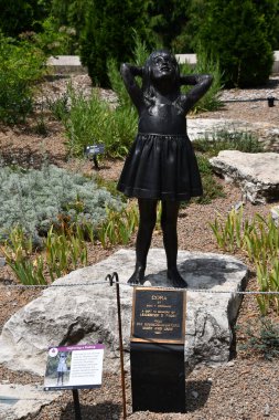 St. Louis, Missouri 'deki Missouri Botanik Bahçesi, 9 Temmuz 2023.