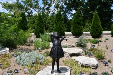 St. Louis, Missouri 'deki Missouri Botanik Bahçesi, 9 Temmuz 2023.