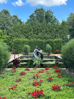 St. Louis, Missouri 'deki Missouri Botanik Bahçesi, 9 Temmuz 2023.