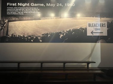 ST LOUIS MO - 9 Temmuz 2023 'te St. Louis Cardinals Hall of Fame, Missouri' de görüldü..