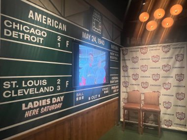ST LOUIS MO - 9 Temmuz 2023 'te St. Louis Cardinals Hall of Fame, Missouri' de görüldü..