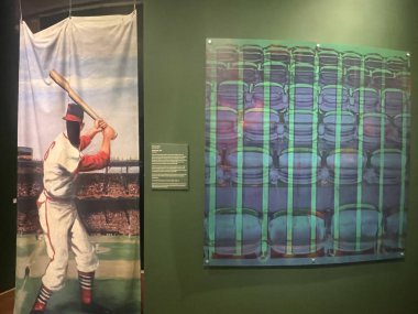 ST LOUIS MO - 9 Temmuz 2023 'te St. Louis Cardinals Hall of Fame, Missouri' de görüldü..