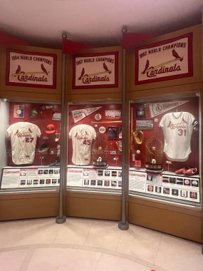 ST LOUIS MO - 9 Temmuz 2023 'te St. Louis Cardinals Hall of Fame, Missouri' de görüldü..