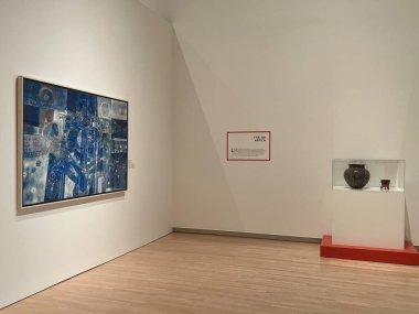 ST LOUIS MO - 9 Temmuz 2023 'te Washington Üniversitesi' nde Mildred Lane Kemper Sanat Müzesi 'nde sergilendi..