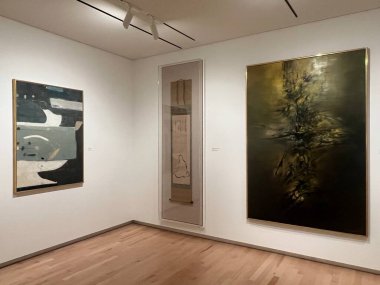 ST LOUIS MO - 9 Temmuz 2023 'te Washington Üniversitesi' nde Mildred Lane Kemper Sanat Müzesi 'nde sergilendi..