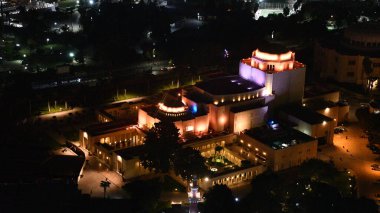 CAIRO, EGYPT - 21 Aralık 2022 'de Mısır' daki Kahire Operası.