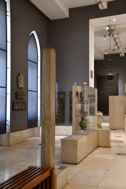 CAIRO, EGYPT - 21 DEC: 21 Aralık 2022 'de Mısır' ın Kahire kentindeki İslam Sanatları Müzesi.