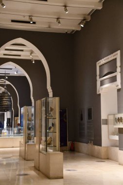 CAIRO, EGYPT - 21 DEC: 21 Aralık 2022 'de Mısır' ın Kahire kentindeki İslam Sanatları Müzesi.