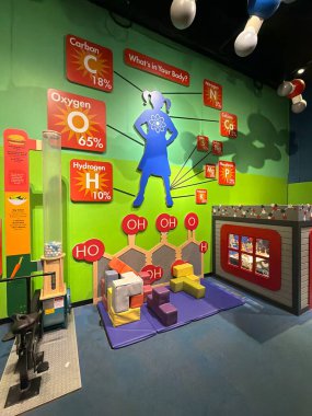 PHOENIX, AZ - NOV 26: All About Me sergisi Phoenix, Arizona 'daki Arizona Bilim Merkezi' nde, 26 Kasım 2025 'te görüldüğü gibi.