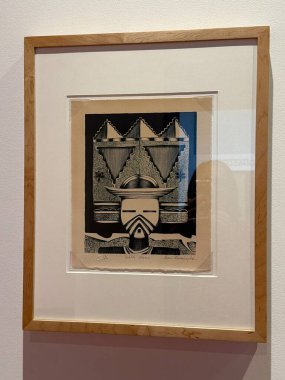 PHOENIX AZ - 25 Ekim 2025 'te Phoenix, Arizona' daki Heard Müzesinde görülen sanat sergisi.