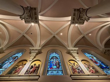 PHOENIX AZ - 25 Kasım 2025 'te Phoenix, Arizona' da görülen St Mary Bazilikası.