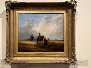 SCOTTSDALE AZ - 25 Kasım 2025 'te Scottsdale, Arizona' daki Scottsdales Müzesi 'nde Batı Ruhu' nda sergi.