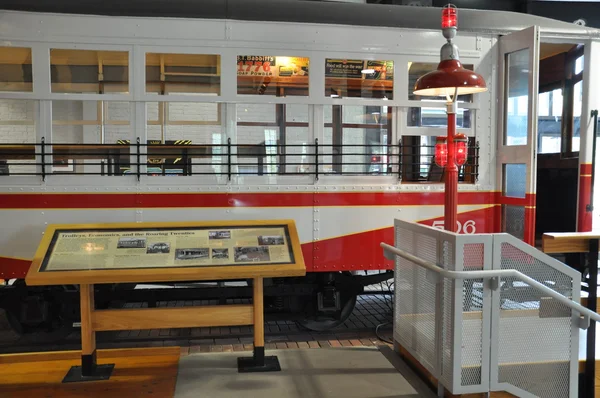 Electric City Trolley Museum em Scranton, Pensilvânia — Fotografia de Stock