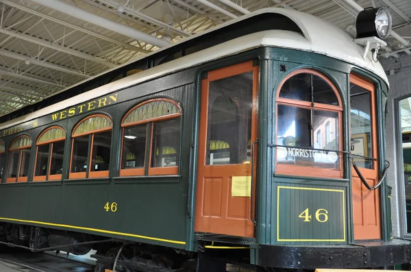 Museo Electric City Trolley en Scranton, Pensilvania — Foto de Stock