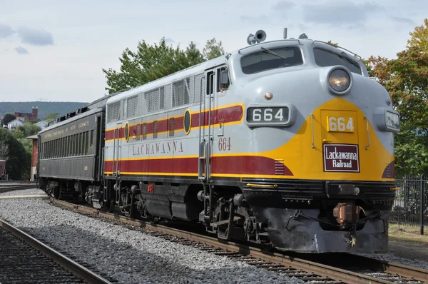 Steamtown National Historic Site i Scranton, Pennsylvania — Stockfoto